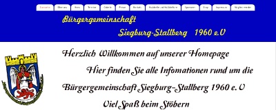 Logo Bügergemeinschaft SiegburgStallberg