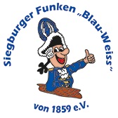 Logo SiegburgerFunkenBlauWeiß